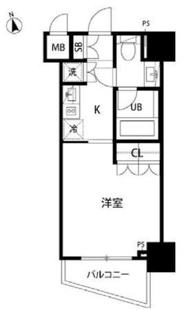 セントラル銀座の物件間取画像